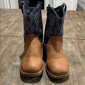 Nicole Miller Stepping Stones Cowboy Boots Size 8 For Girls Cowgirl